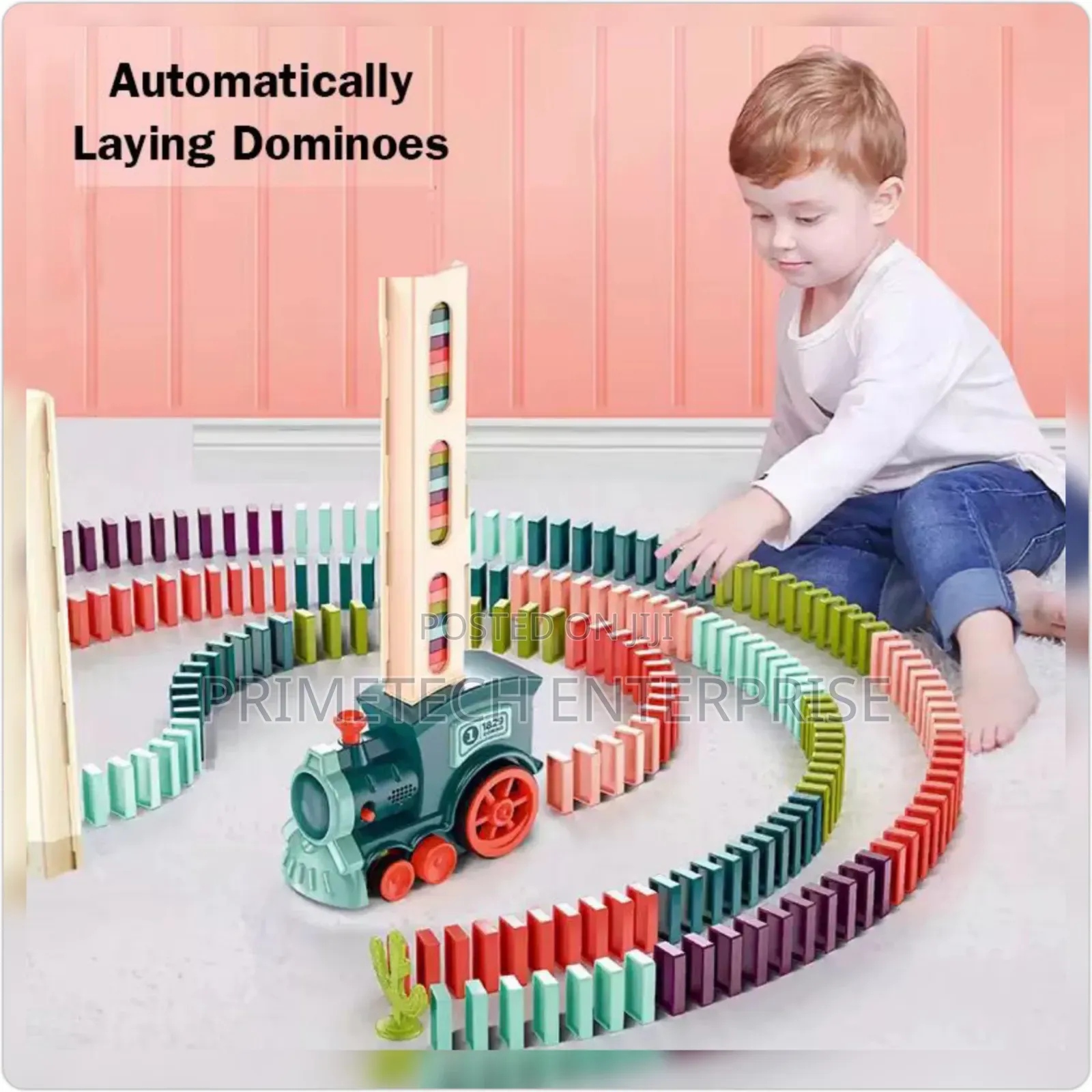 Kids Domino Train,