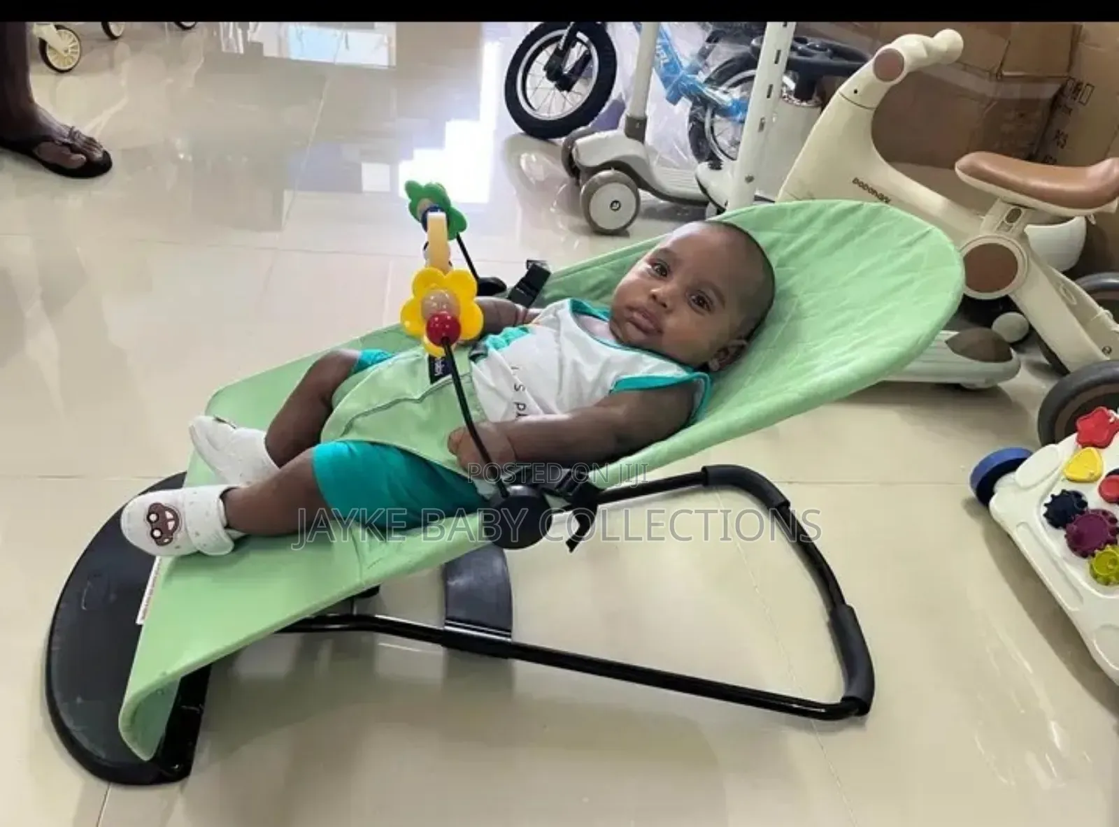 Baby Bouncer Balance Soft – Ergonomic-Comfort for Your Baby!