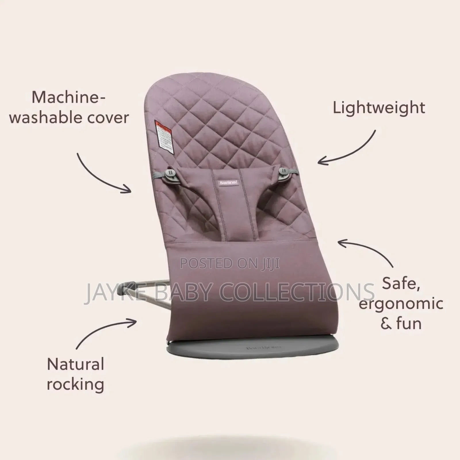 Baby Bouncer Balance Soft – Ergonomic-Comfort for Your Baby!
