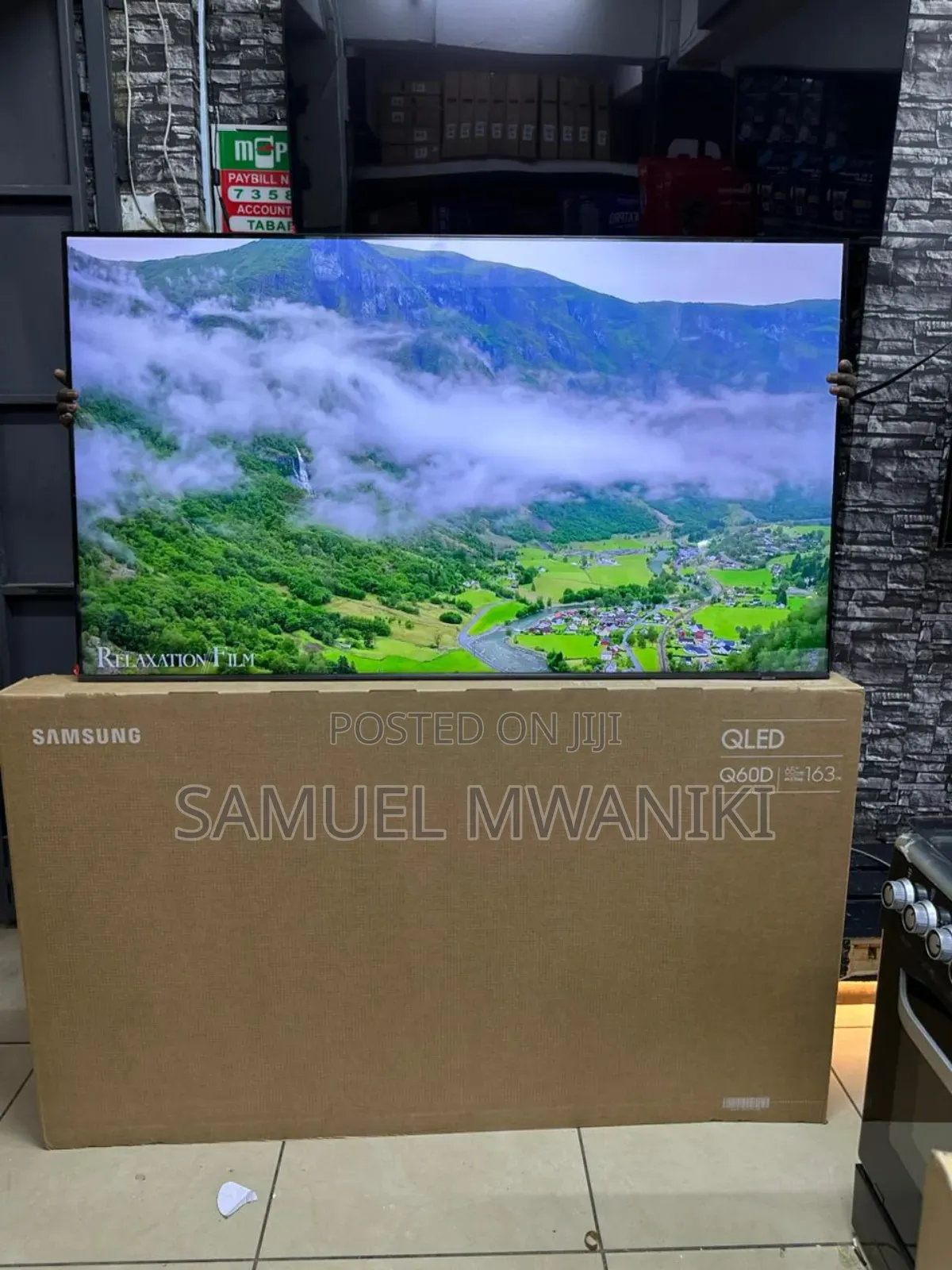 Samsung 65′′ Qled Smart Tizen Uhd Tv Q60d New Model