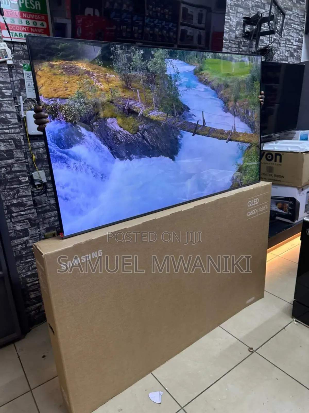 Samsung 65′′ Qled Smart Tizen Uhd Tv Q60d New Model