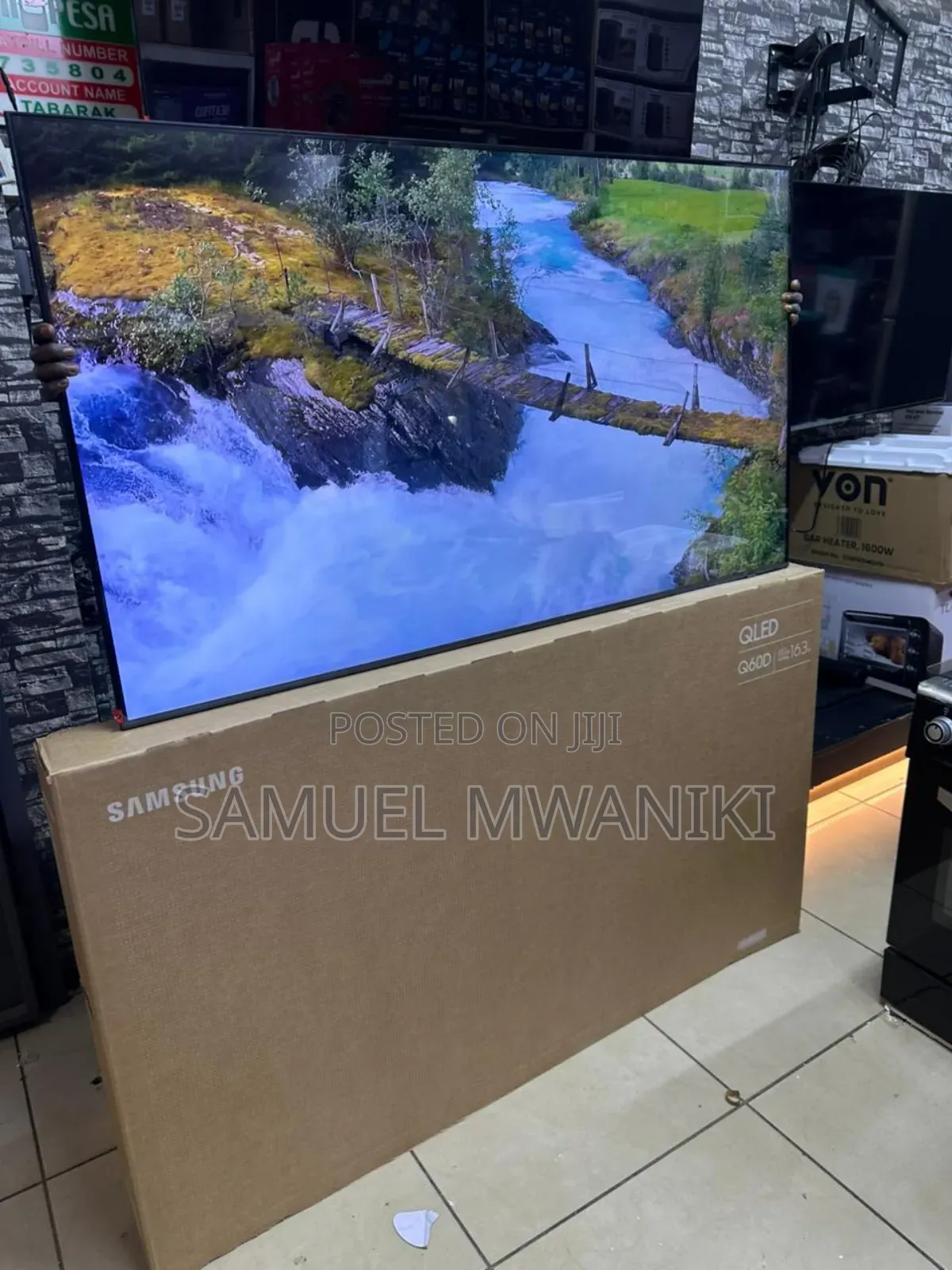 Samsung 65′′ Qled Smart Tizen Uhd Tv Q60d New Model