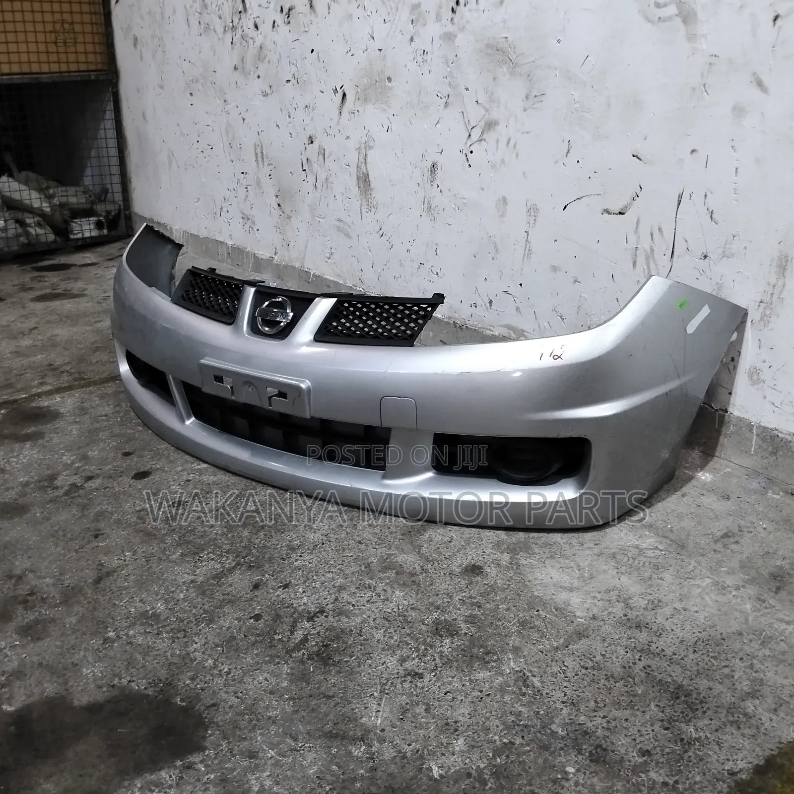 Nissan Wingroad Y12 Front Bumper Complete With Double Grille