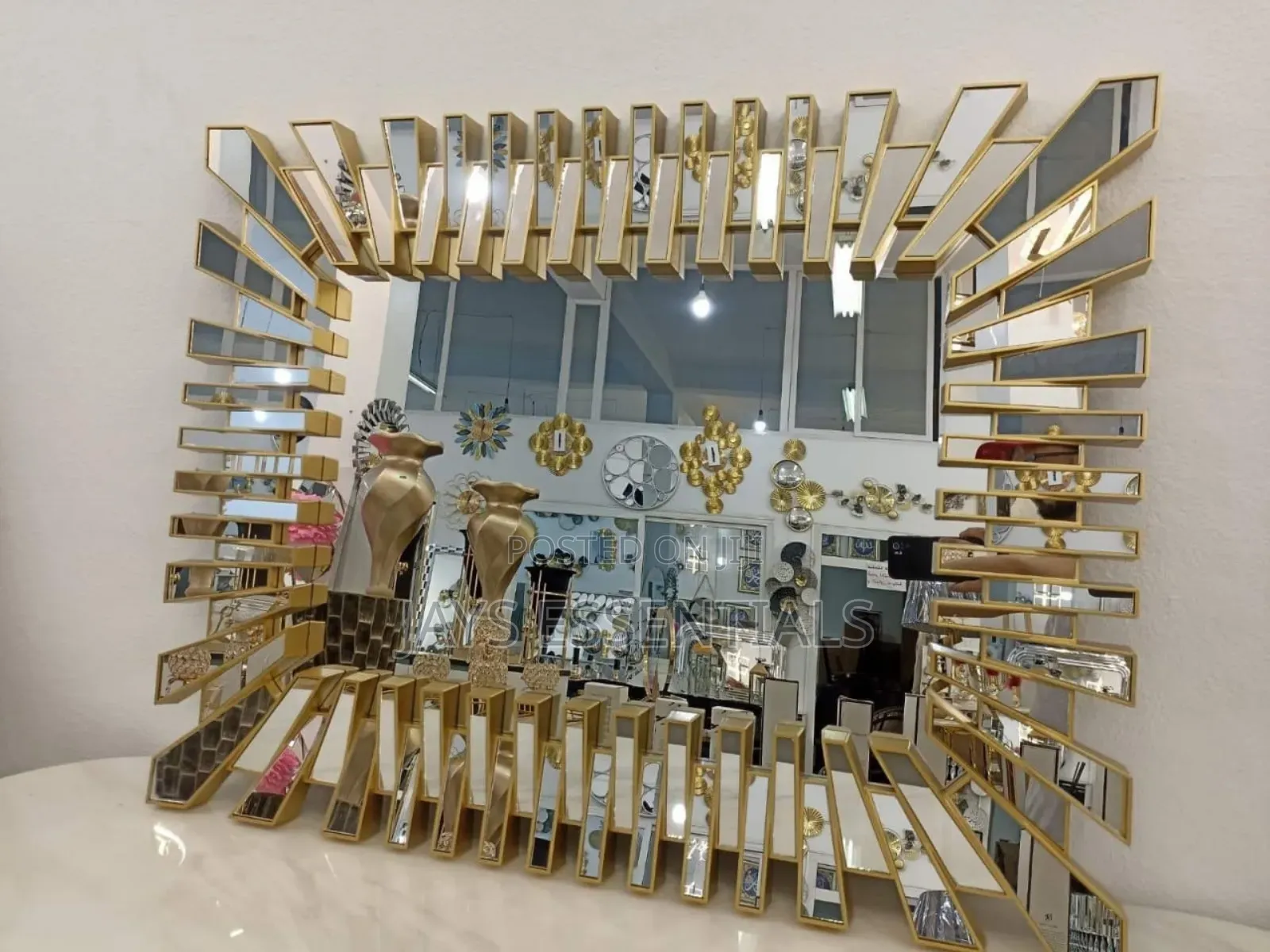 75*55cm Gold Luxury Decorative Mirror
