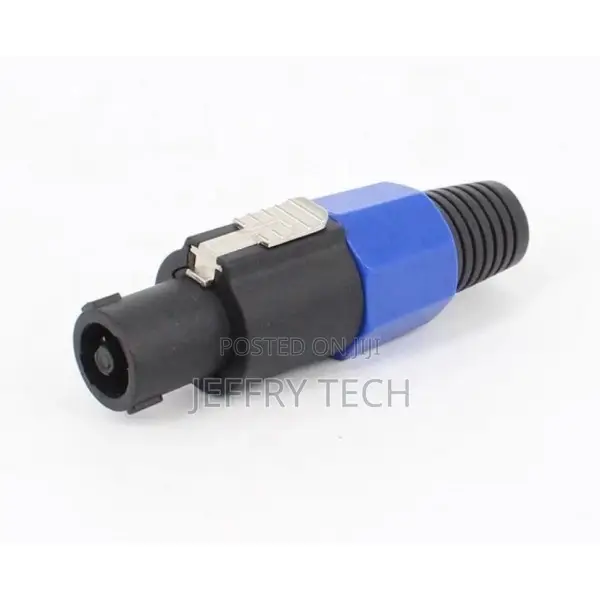 Professional Speakon Speaker Adapter Connectors 4 Pole Plug