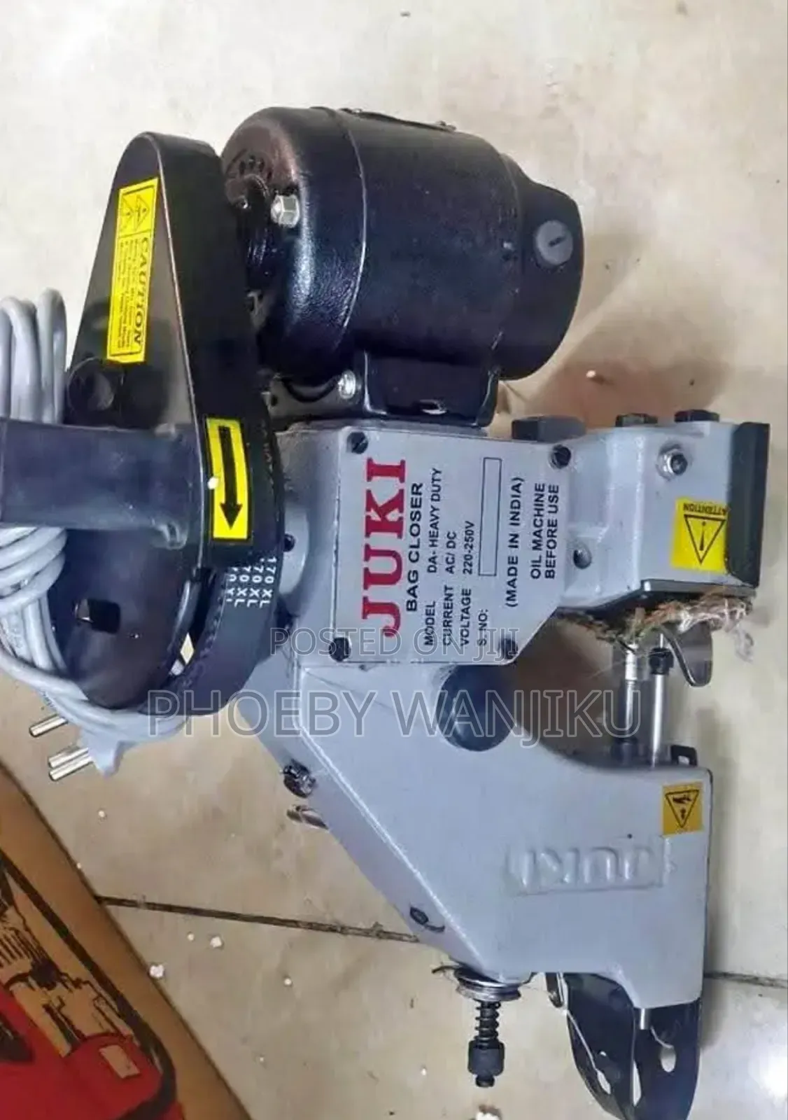 Juki Commercial Bag Closer/Bag Closer Machine