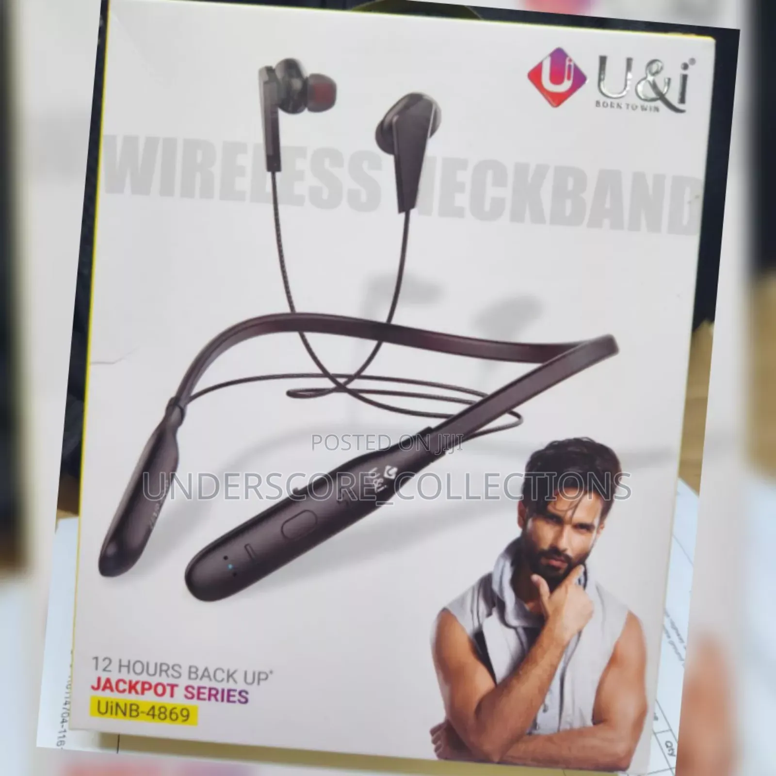 U I Wireless Neckband Earphones