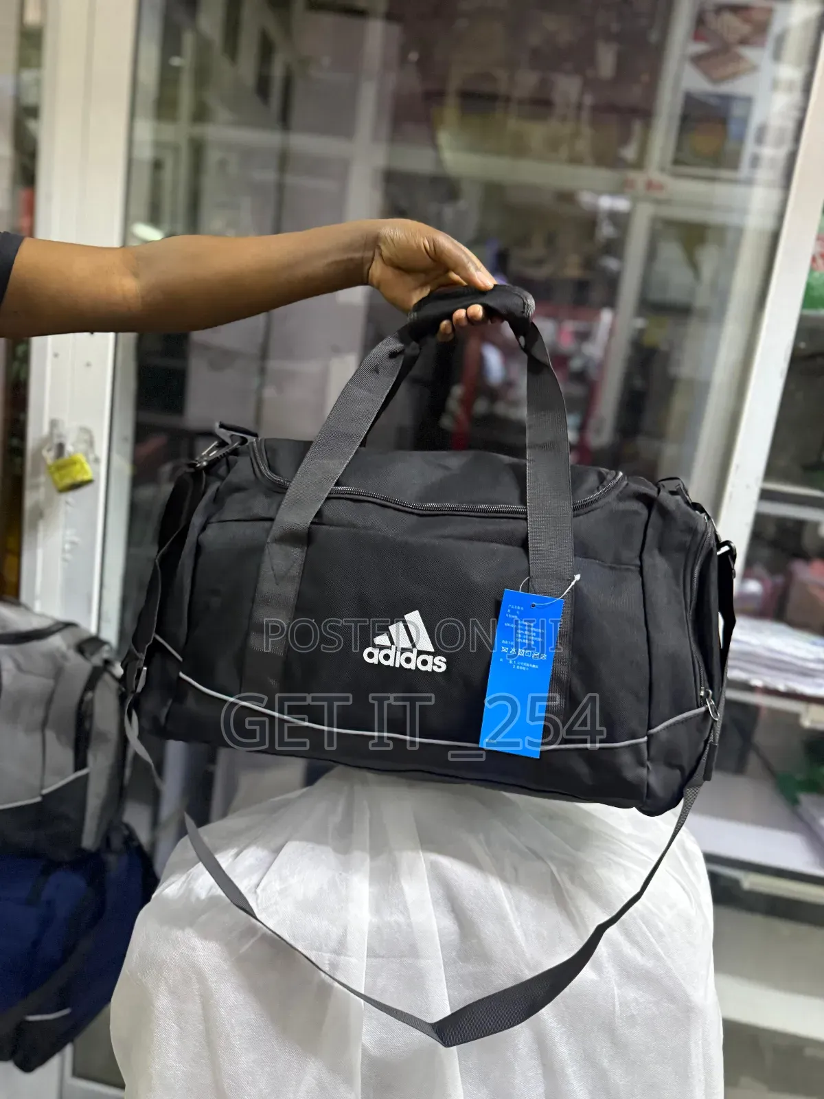Adidas Duffle /Gym Bag
✅ Spacious Design With Separate