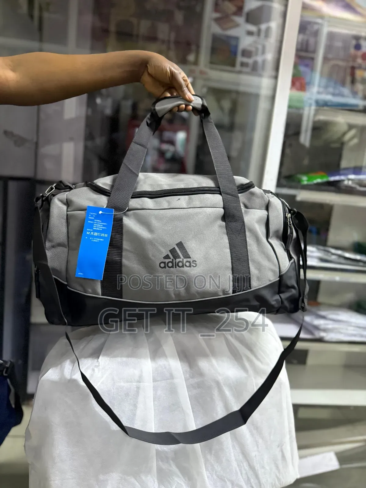 Adidas Duffle /Gym Bag
✅ Spacious Design With Separate