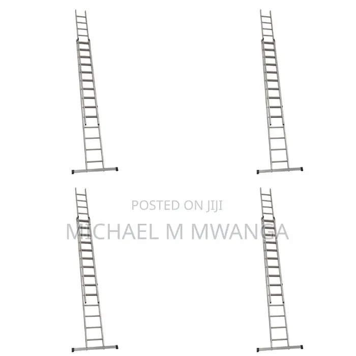 Anti-Slip 2x16 Fiberglass Extension Ladder
