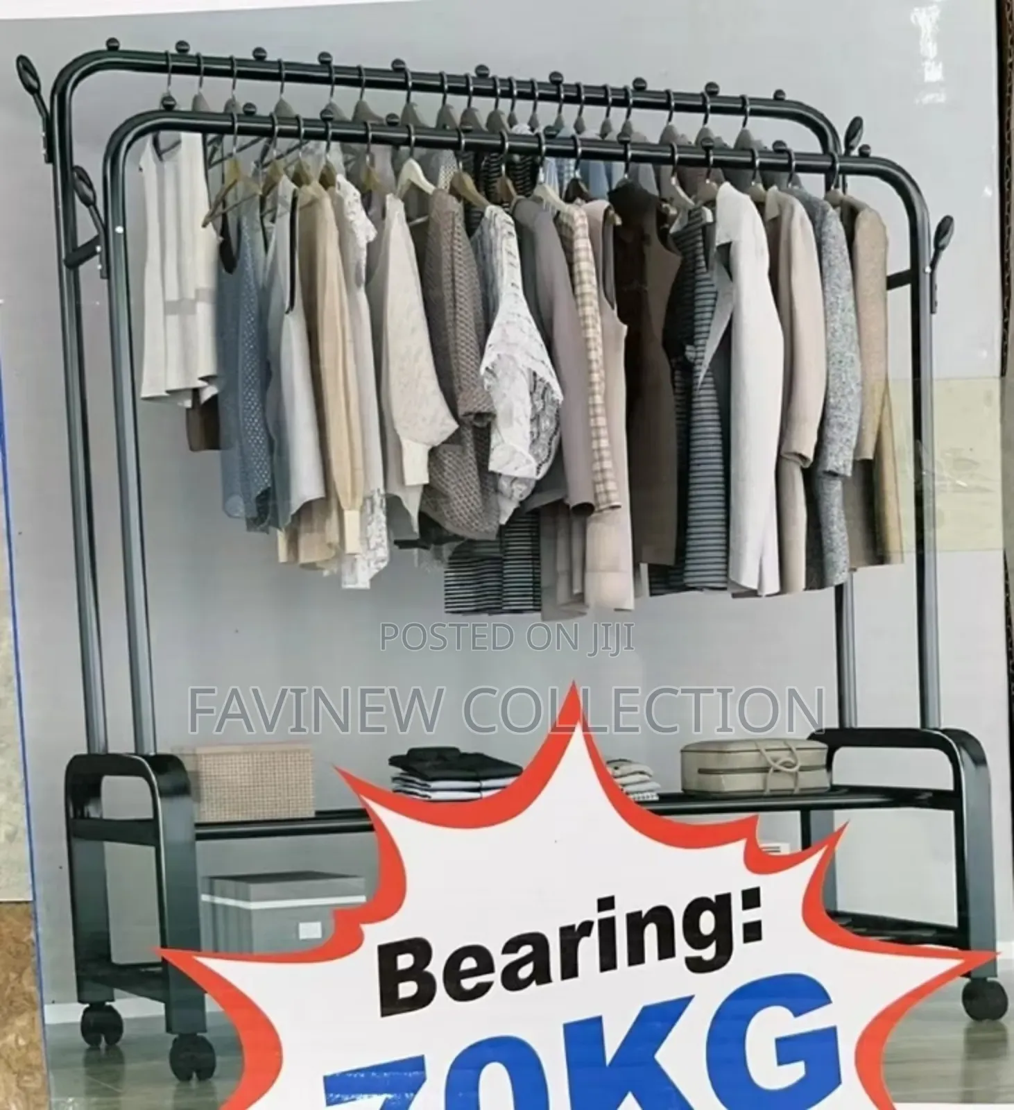 Advanced Double Layer Garment Rack Clothes Hanger