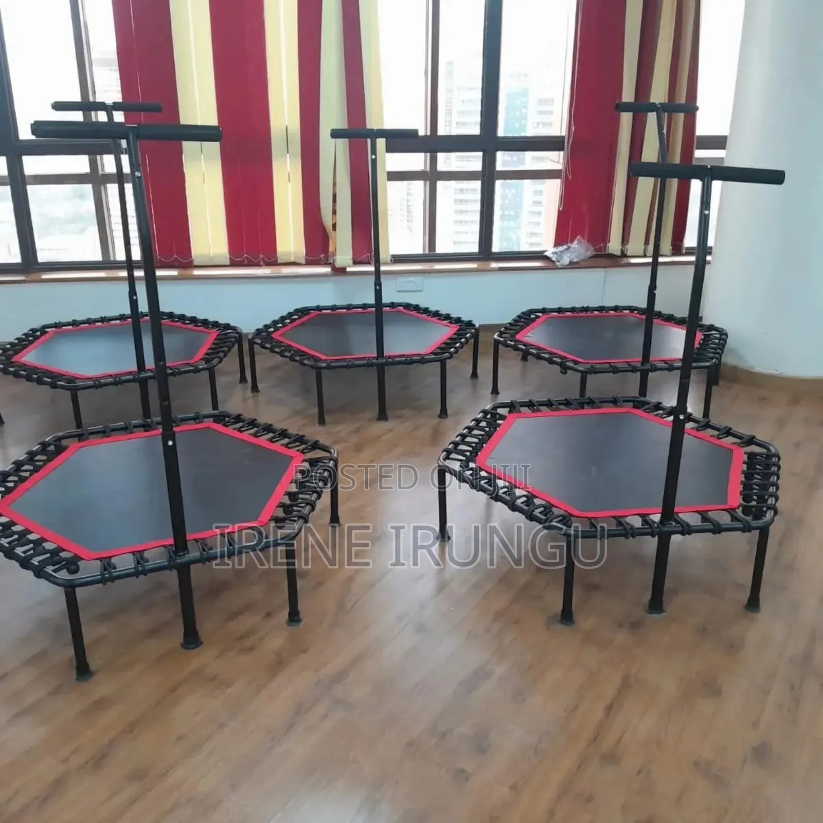 Hexagonal Trampoline+Trampoline