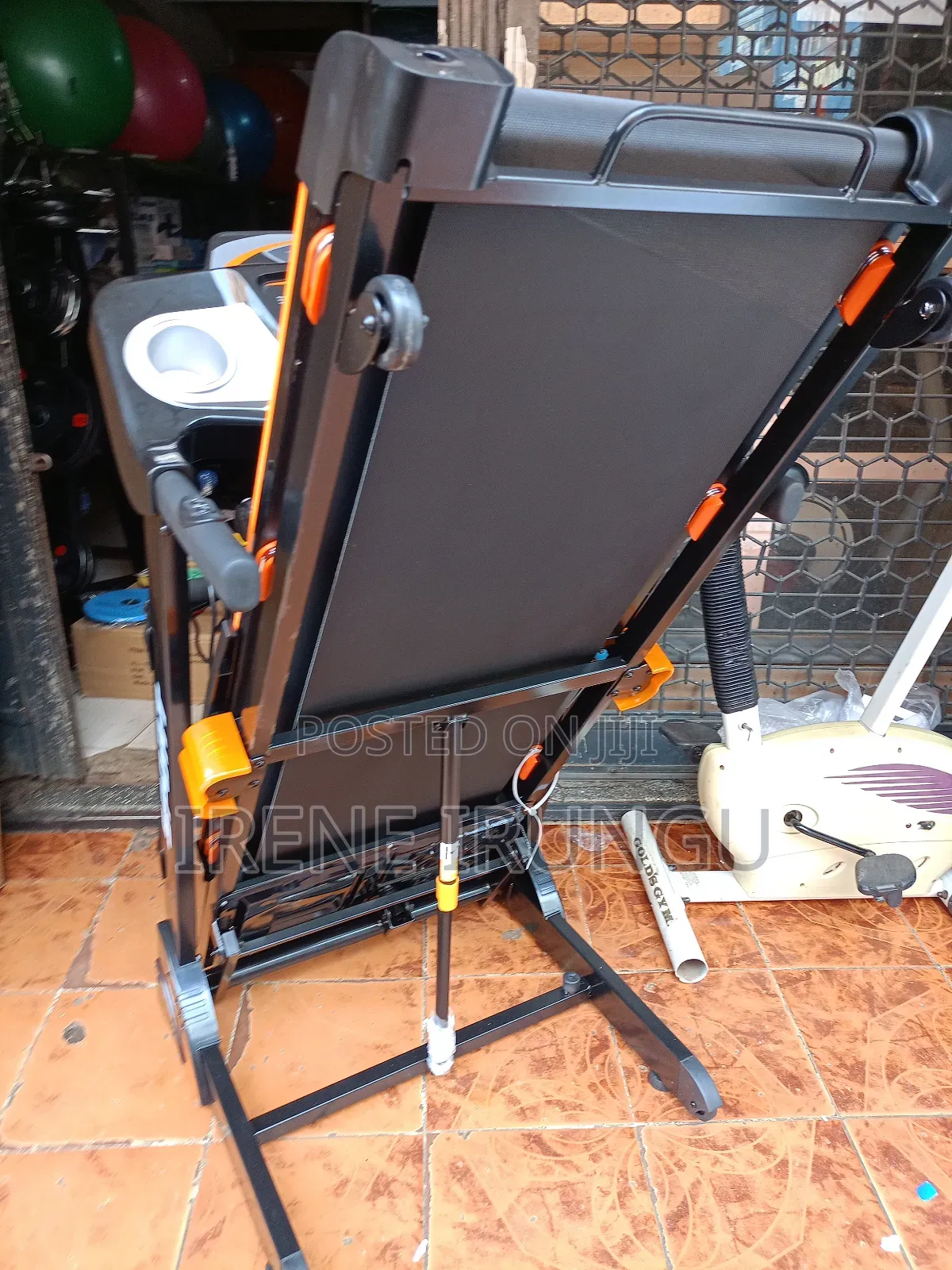 Movable Exercising Treadmill