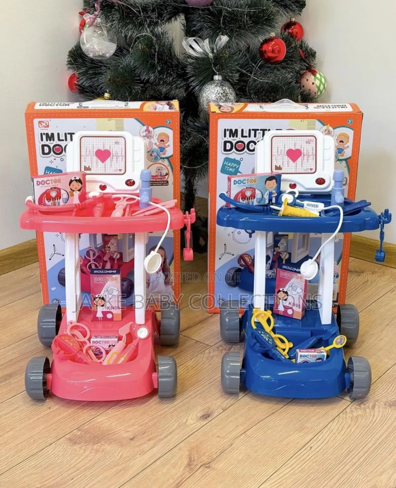I’M Little Doctor Diy Trolley Set – 14pcs of Role-Play Fun!