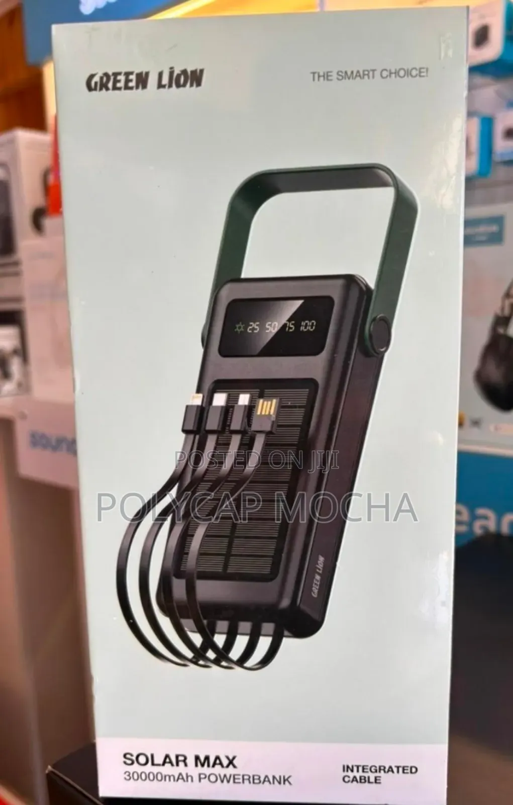 Green Lion Solar Max 30000mah Powerbank