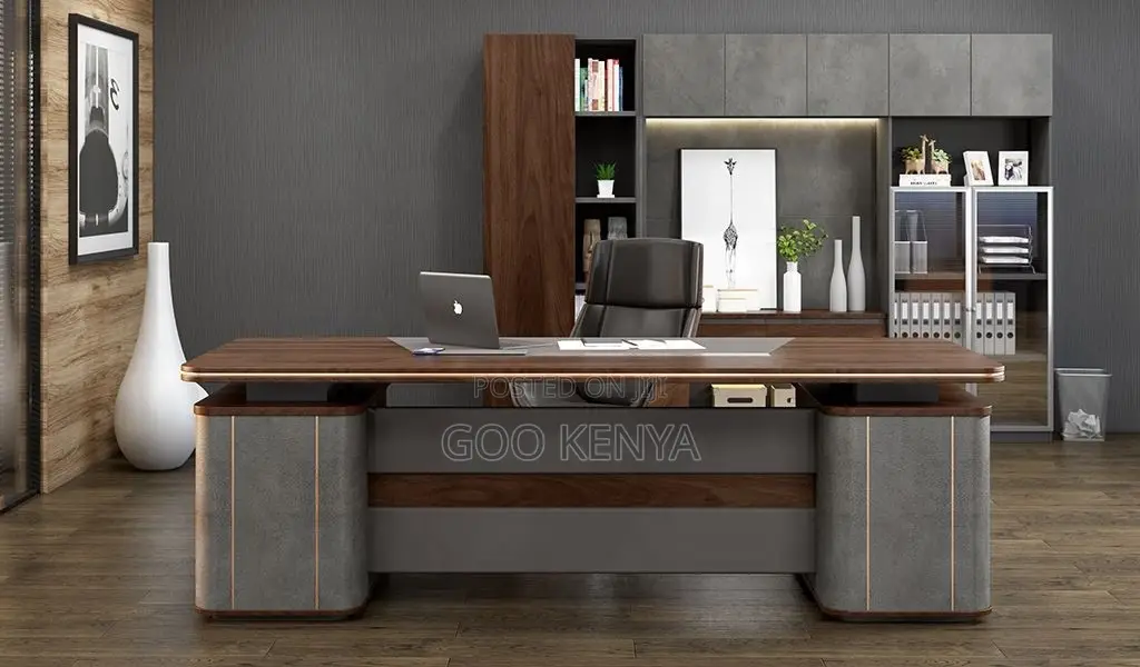 Office Desk ; Modern Design L-Shape Executive Desk