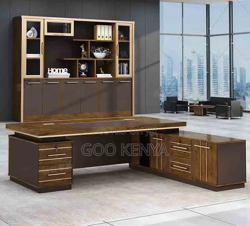 Office Desk ; Modern Design L-Shape Executive Desk