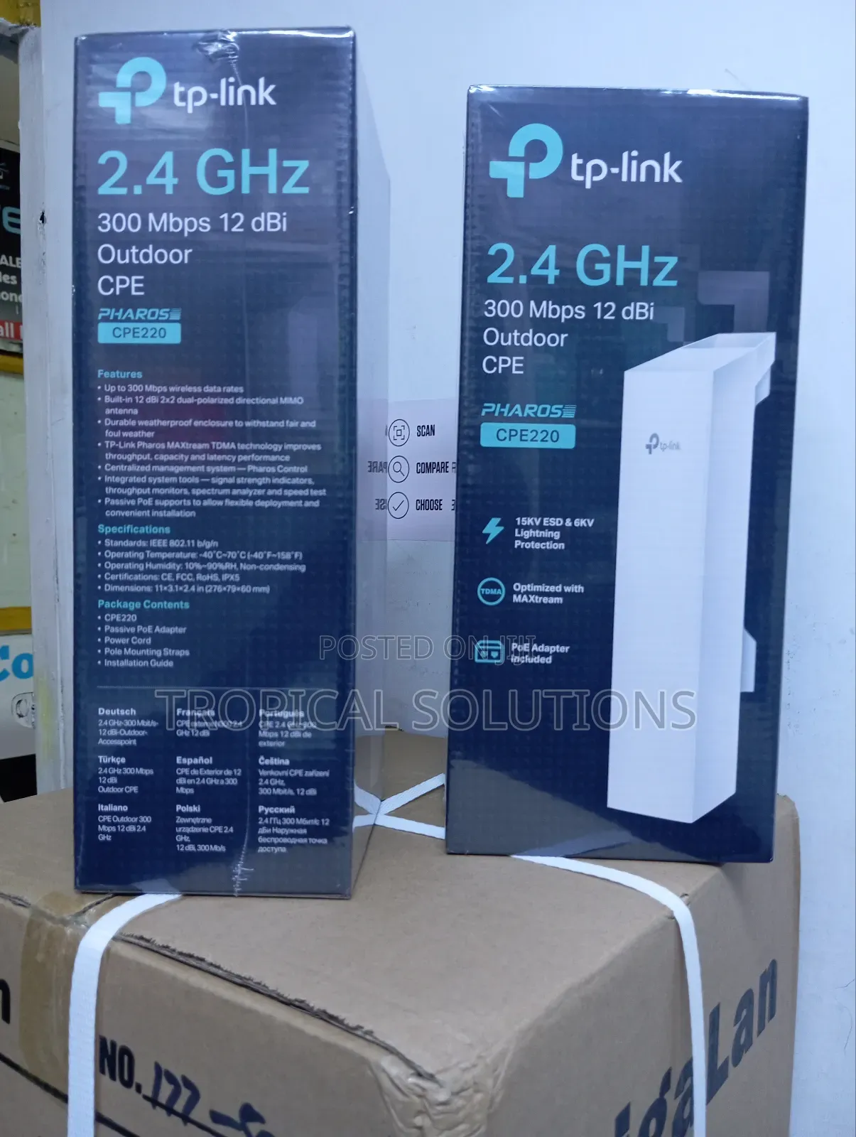 Tp-Link Cpe220 12dbi Access Point Cpe220