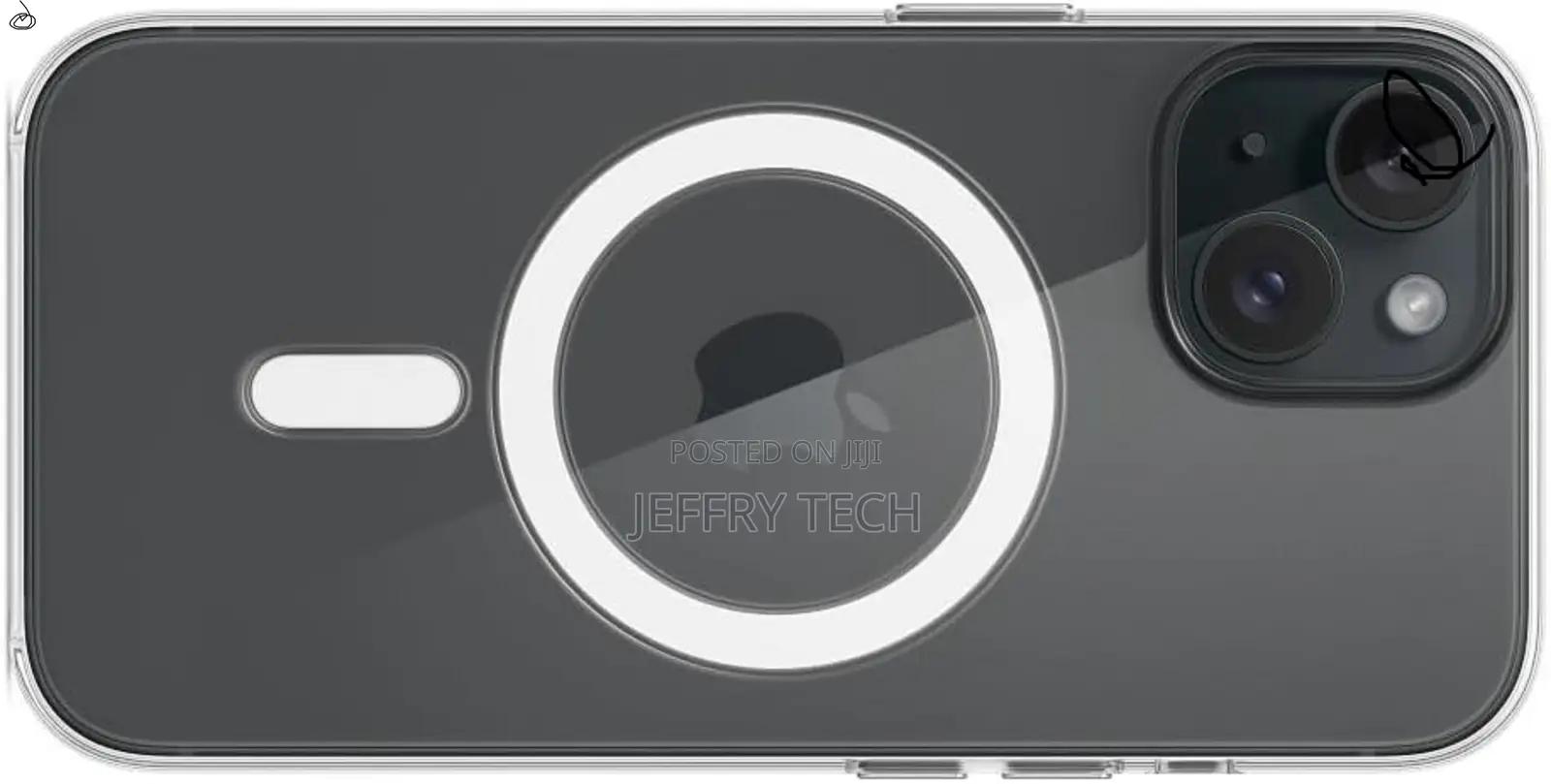 Anker Apple iPhone 15 Clear Case With Magsafe