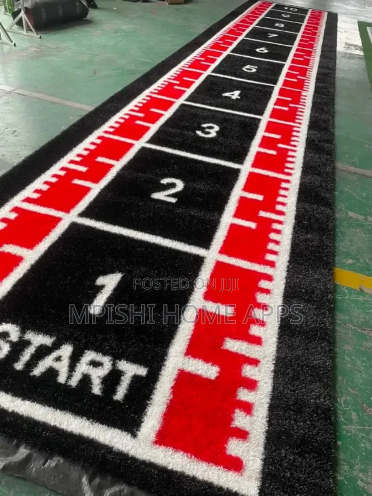 Artificial Marked Turf Gym Grass