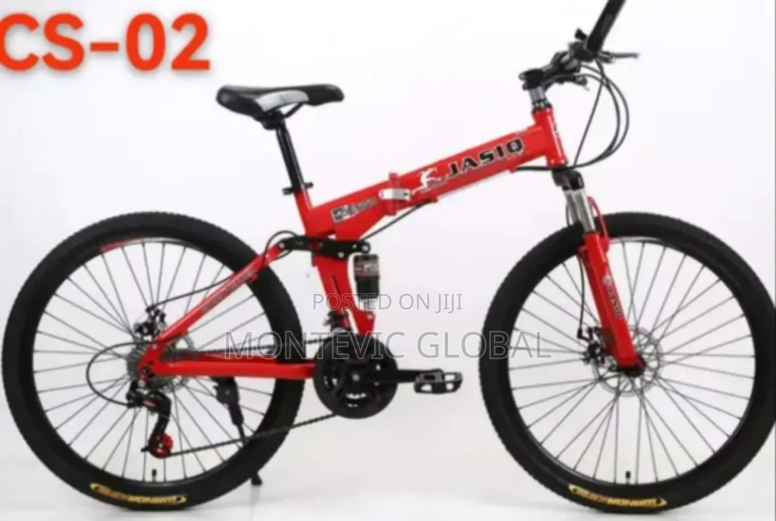24" Foldable Mountain Bike