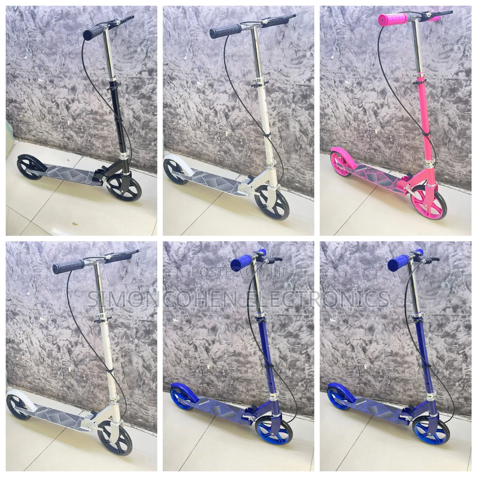 Foldable Metallic Scooter