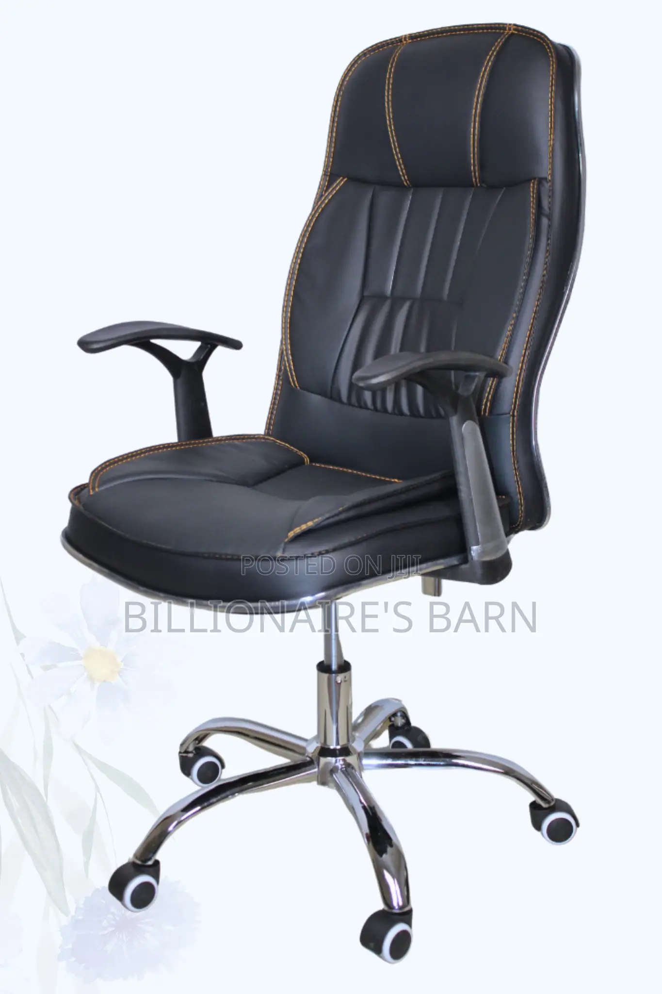 Office Chair; Lawyers Office Leather Executive Chair