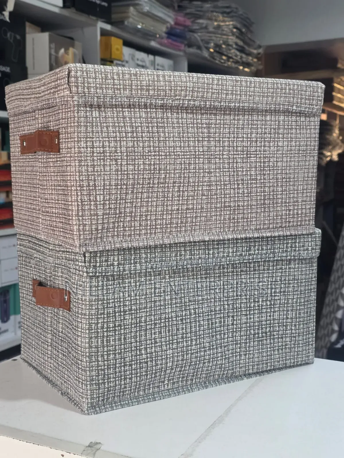 Foldable Storage Box With Lid