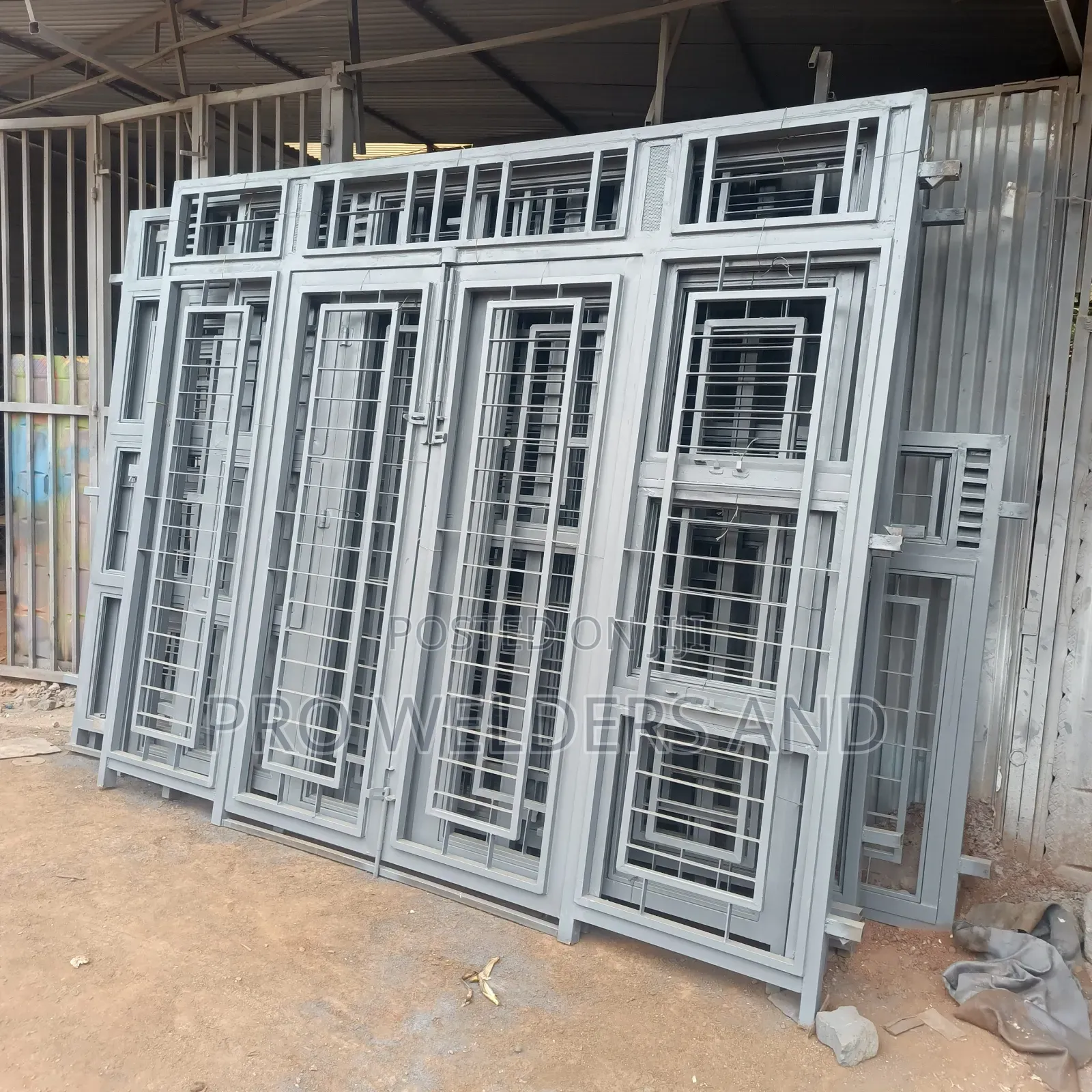 "Custom Steel Doors – Unique Designs Made to Order!"