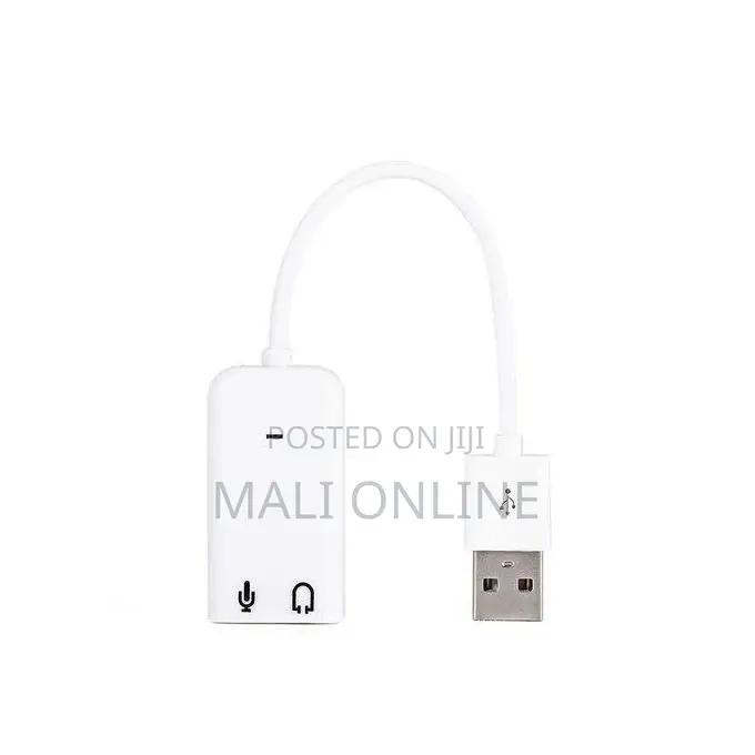 Usb 7.1 Channel External Sound Card Adapter Plug & Play