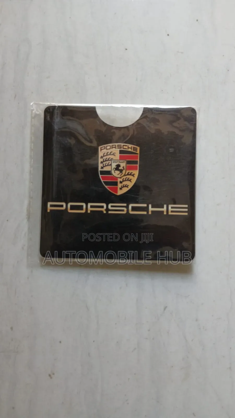 Porsche Insurance Sticker