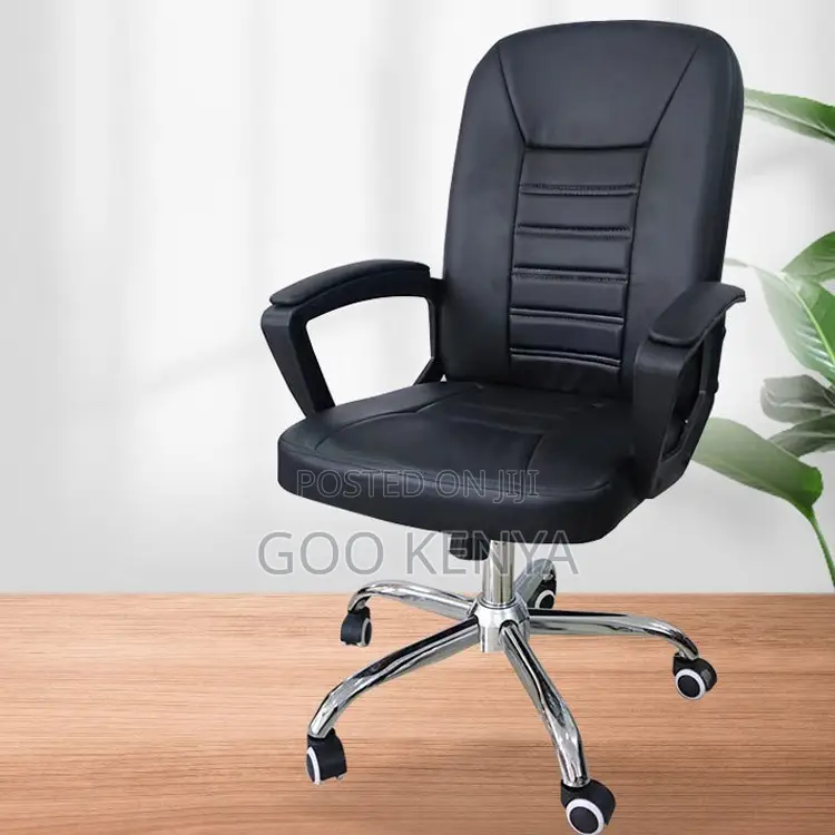 Office Chair ; Swivel Home Leather Ergonomic Office Chair