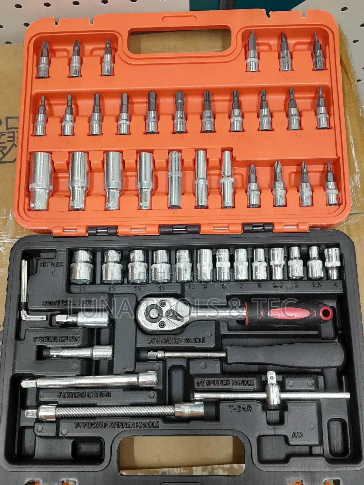 53pcs 1/4" Dr Socket Set