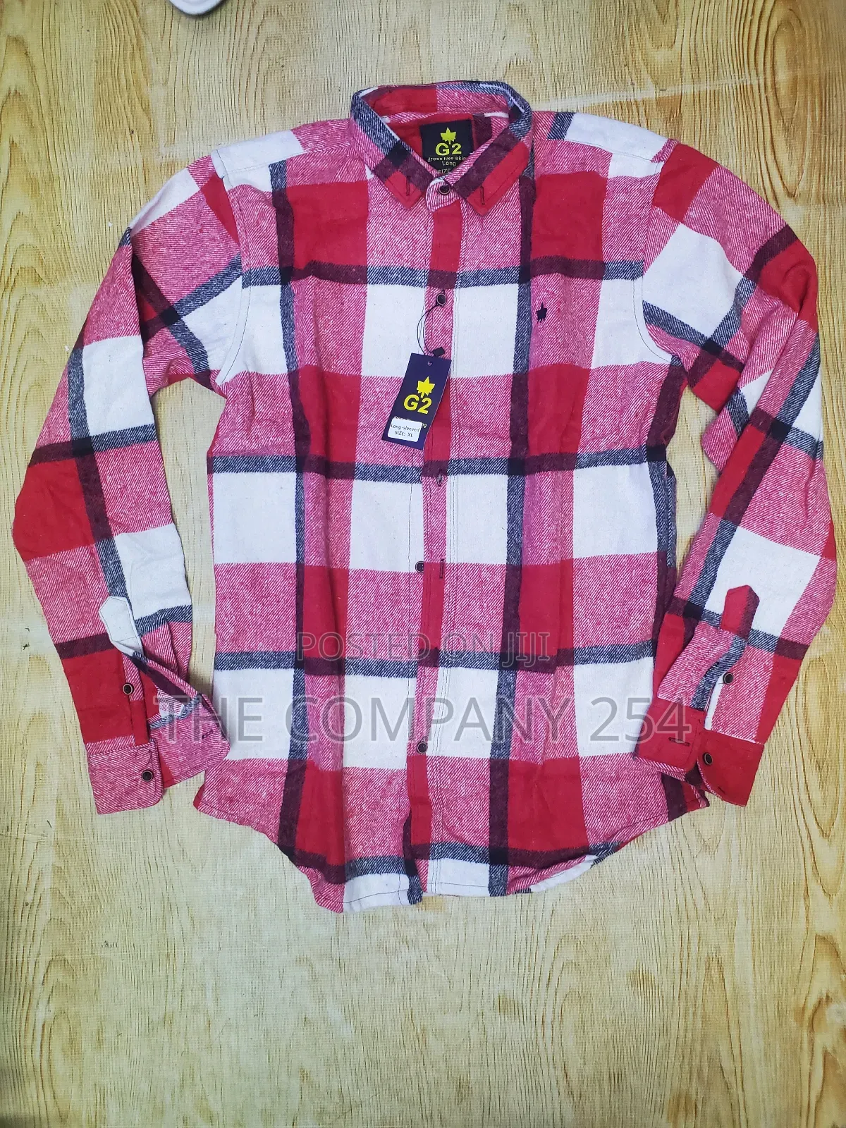 Quality Cotton Checked Long-Sleeved Flannel Unisex Shirts