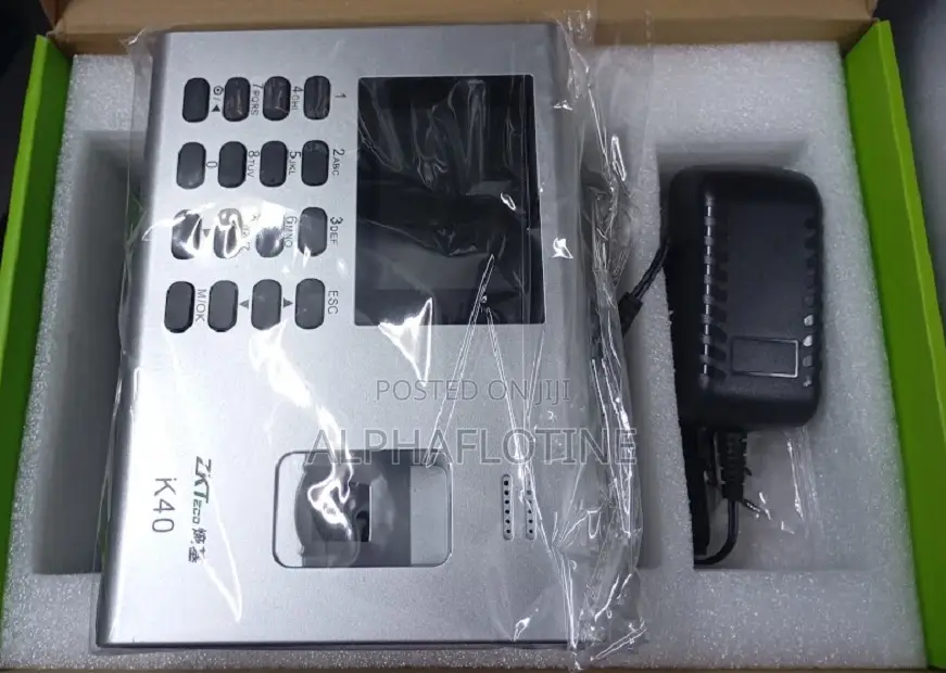 2.8-Inch TFT Screen K40 Zk Teco Biometrictime Attendance Kit