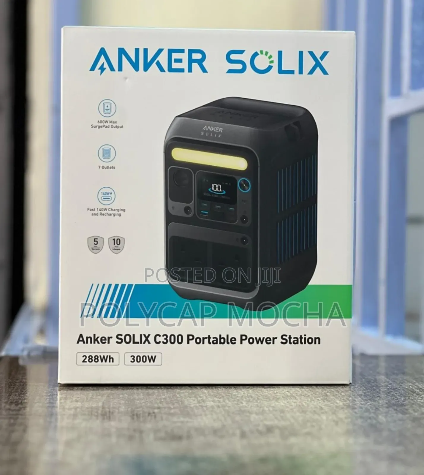 Anker Solix C300x Ac Portable Power Station