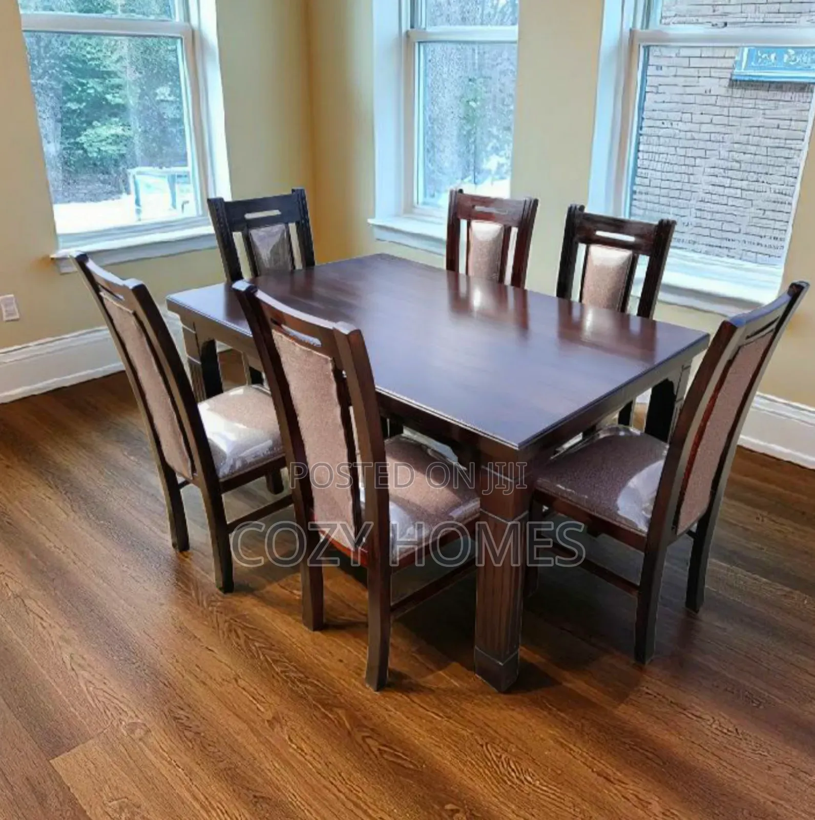 Dining Set a Masterful All Wooden Dining Set