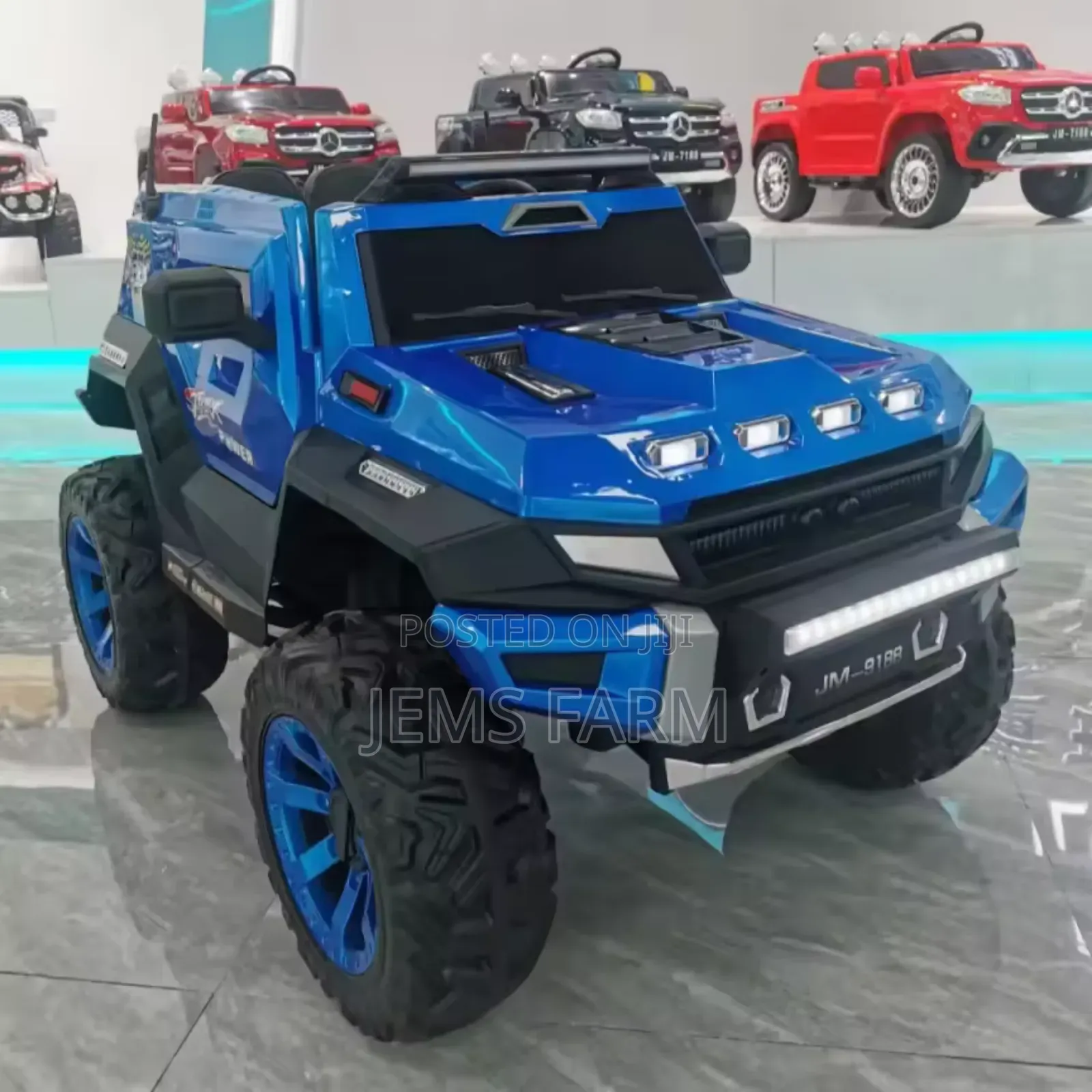 Kids Electric Ride on 4wd 12v10 Battery Toy Car for 100kg