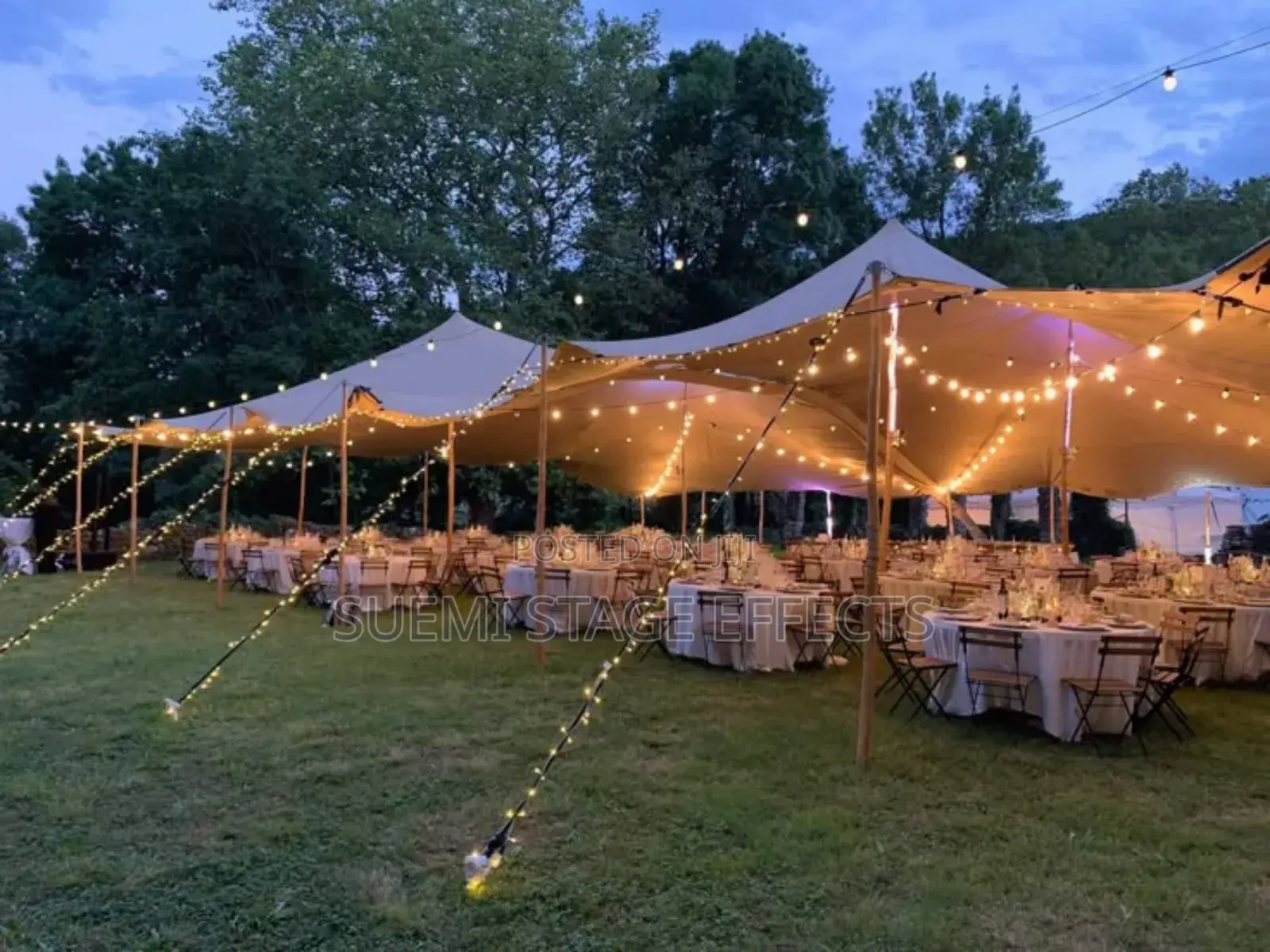 Elegant Stretch Tent for Hire – Events Weddings