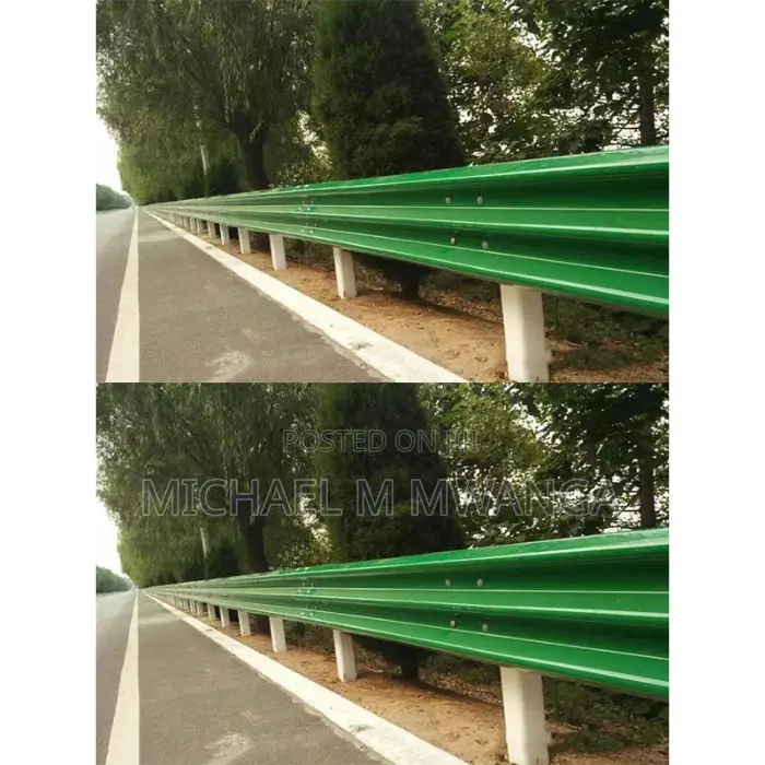 Steel PVC Road Guard Rails