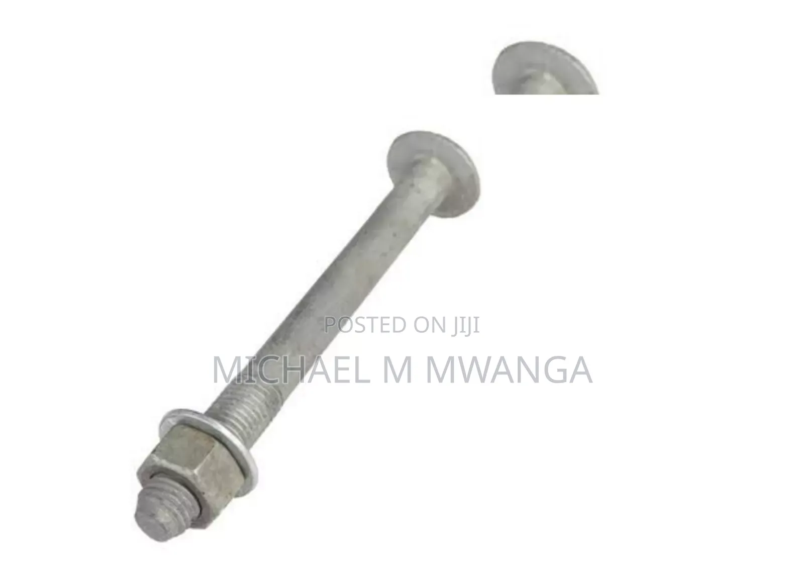 (16x 270mm) Guard Rail Bolts
