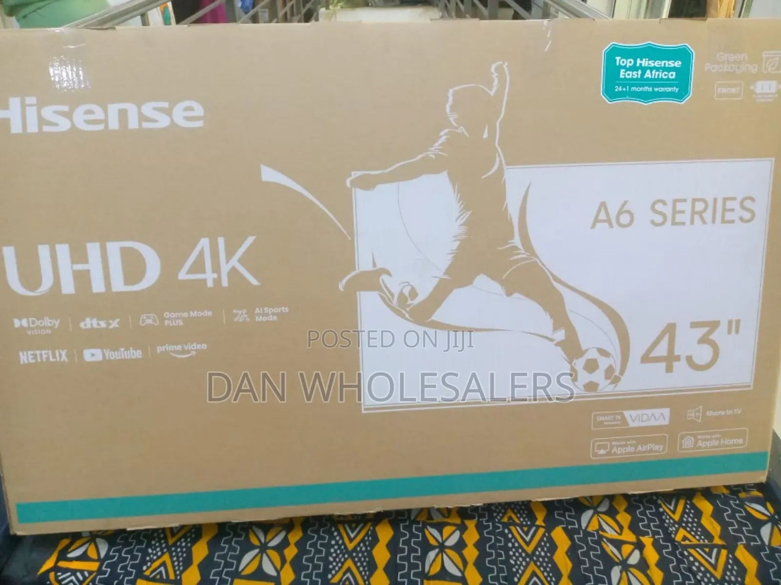 Hisense 43” Tv – Game Mode Plus Ai Sports Mode