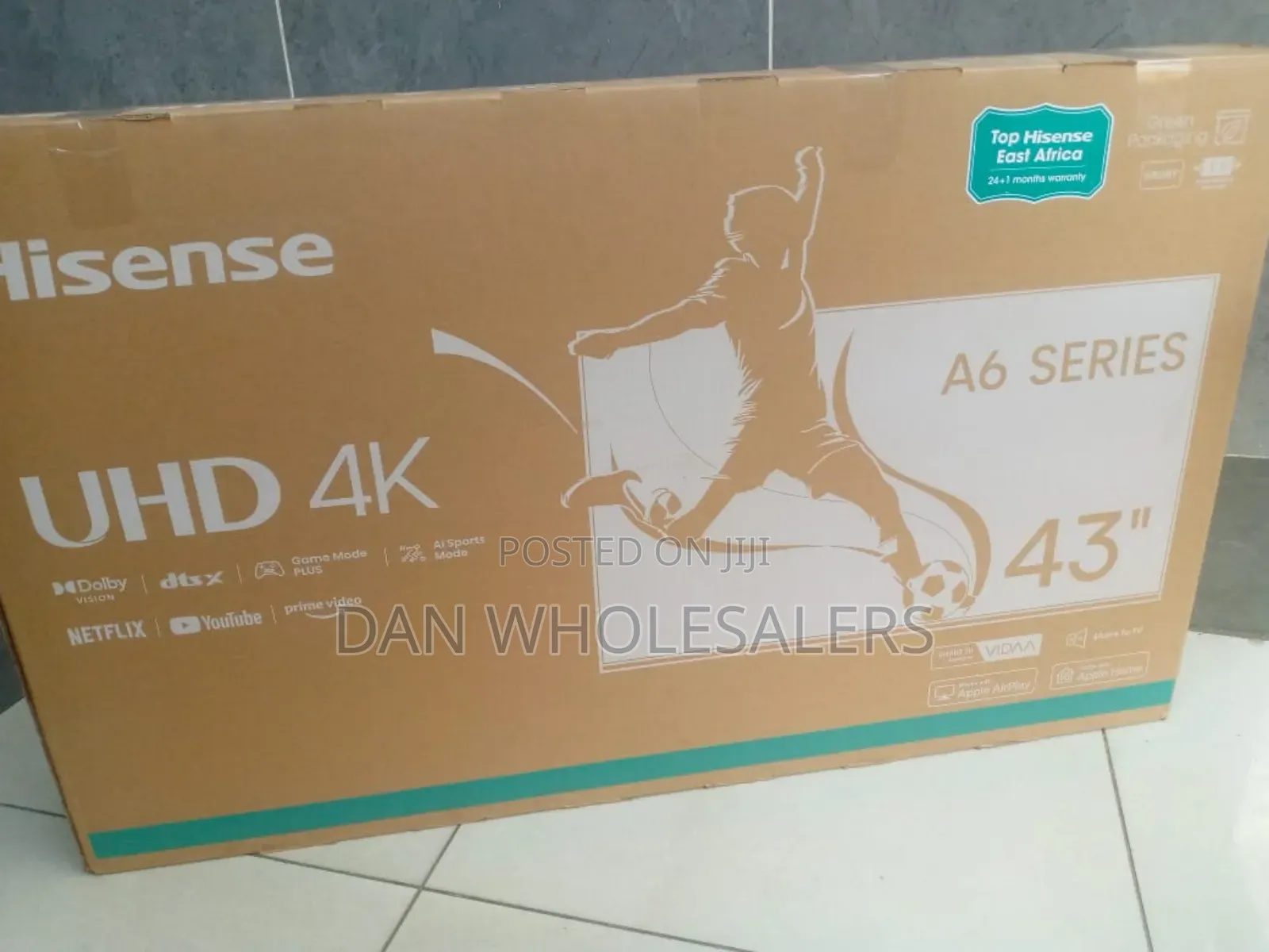 Smart Connectivity – Hisense 43” Tv With Apple Airplay