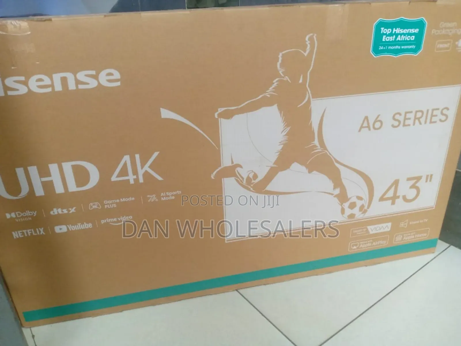 Smart Connectivity – Hisense 43” Tv With Apple Airplay