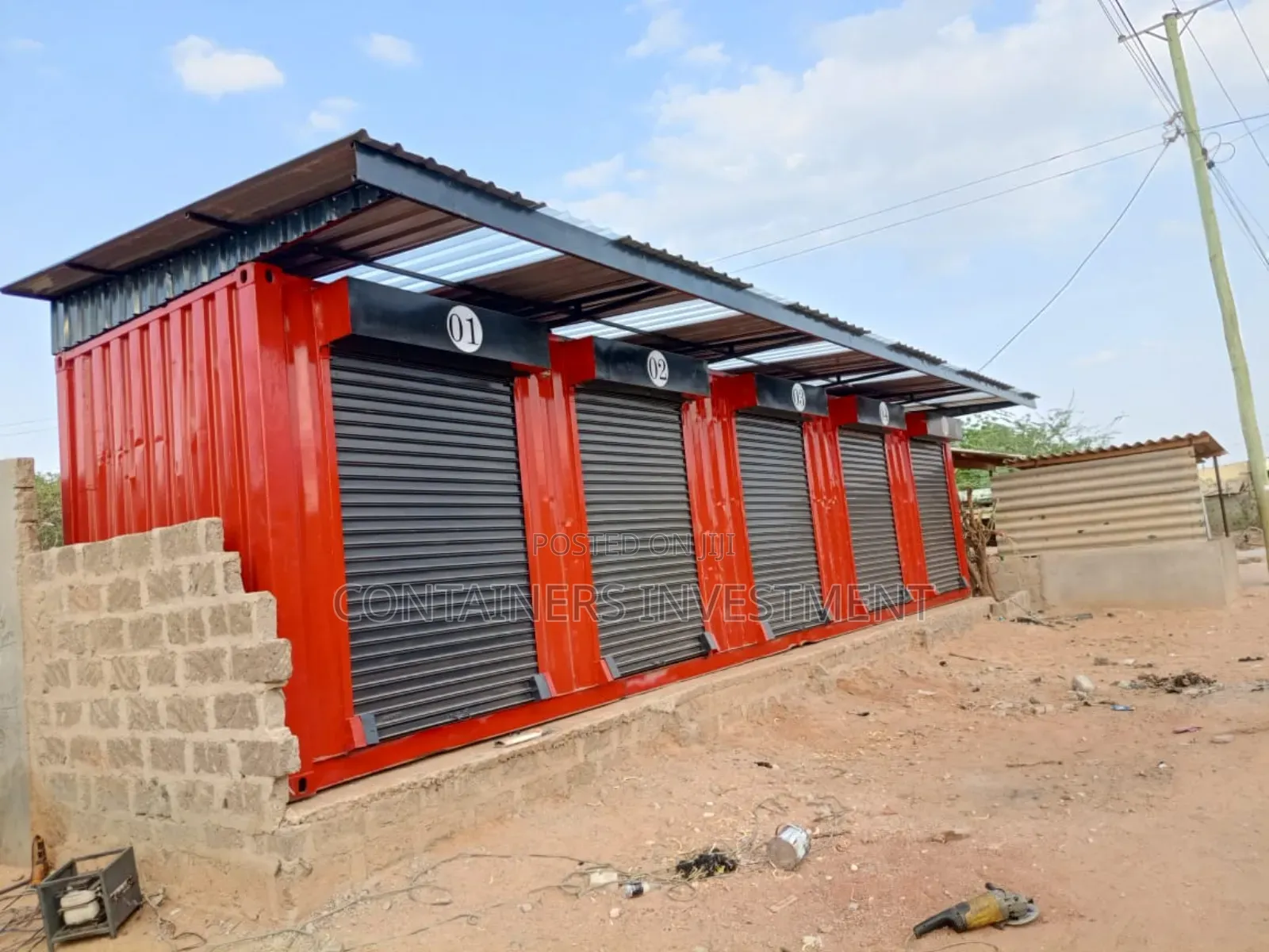 Hustle- Ready Container Stalls- Start Earning Instantly