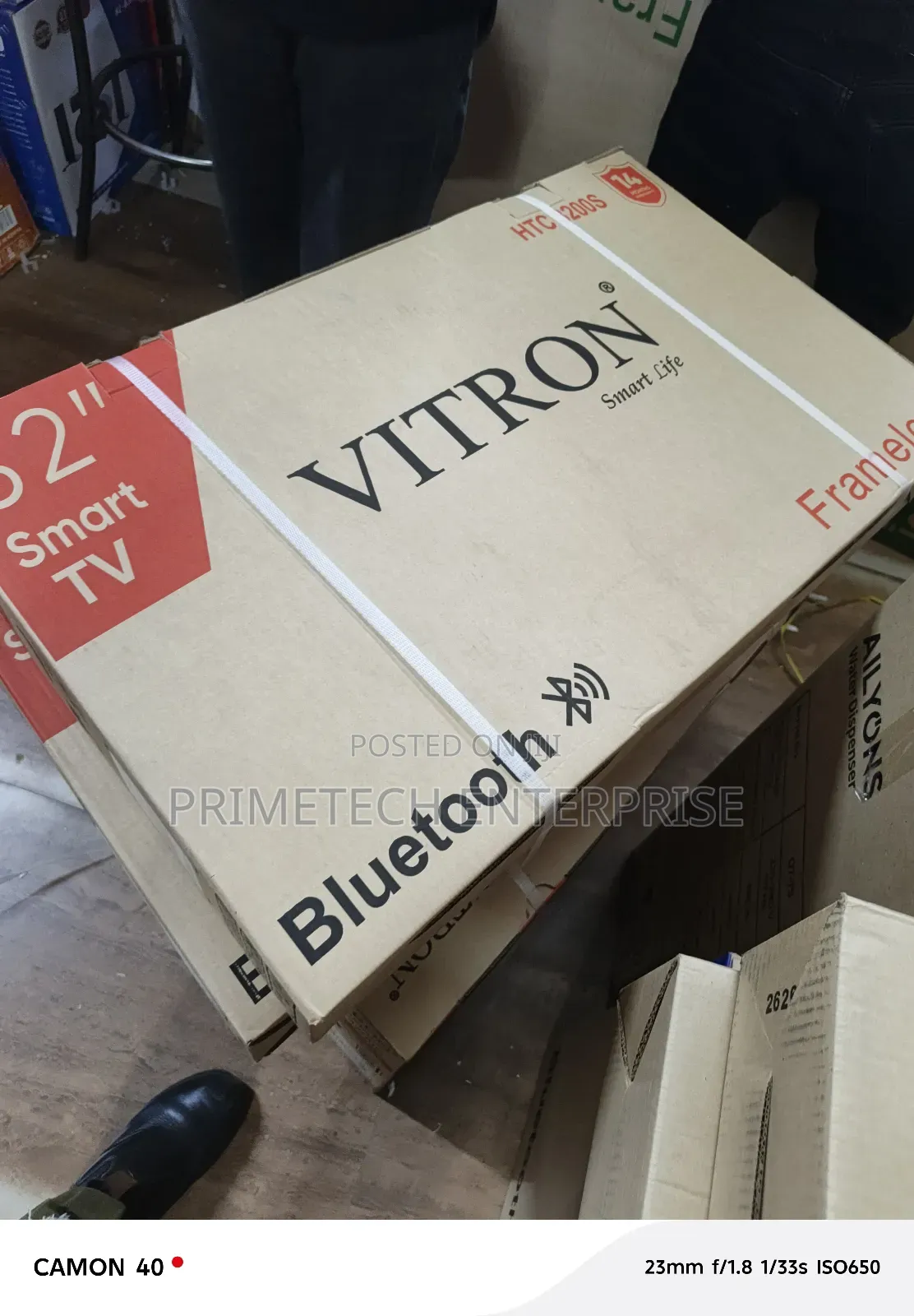 Vitron 32" Frameless Smart Tv