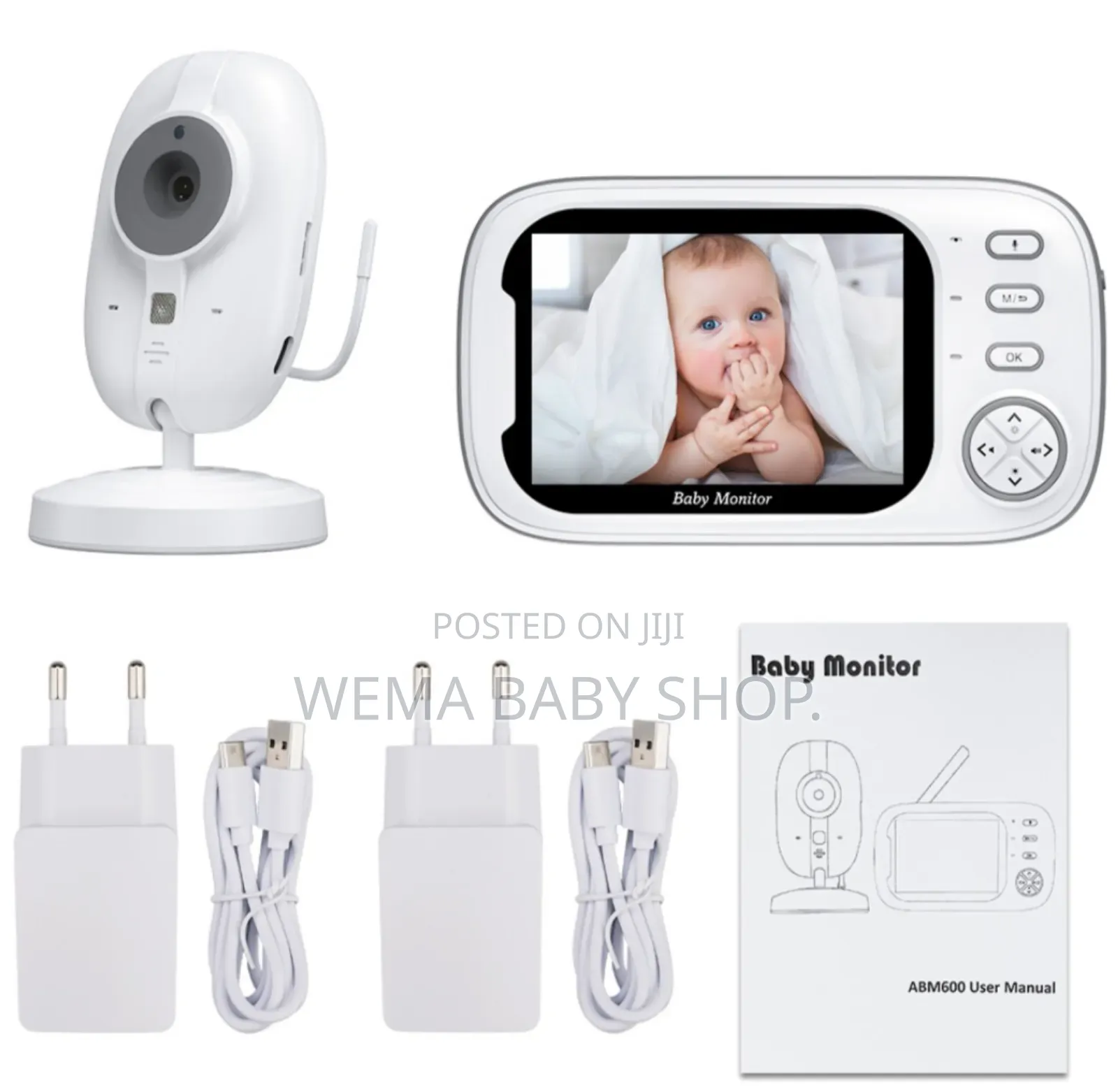 2 Way Baby Video Monitor