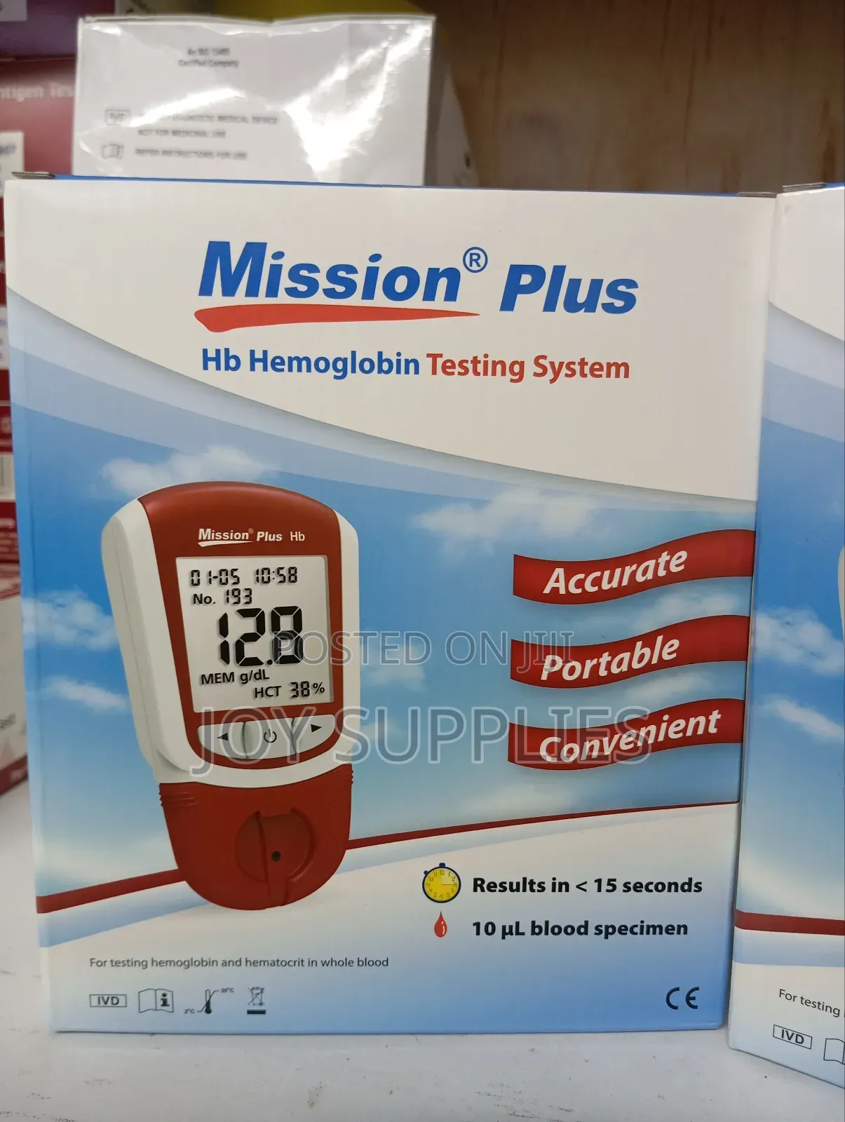 Mission Plus Hb Machine