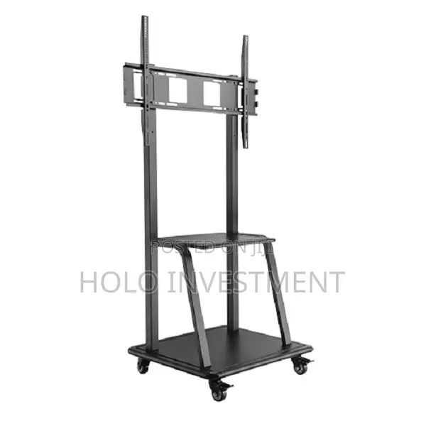 Ultra-Heavy Duty Steel Mobile Tv Stand