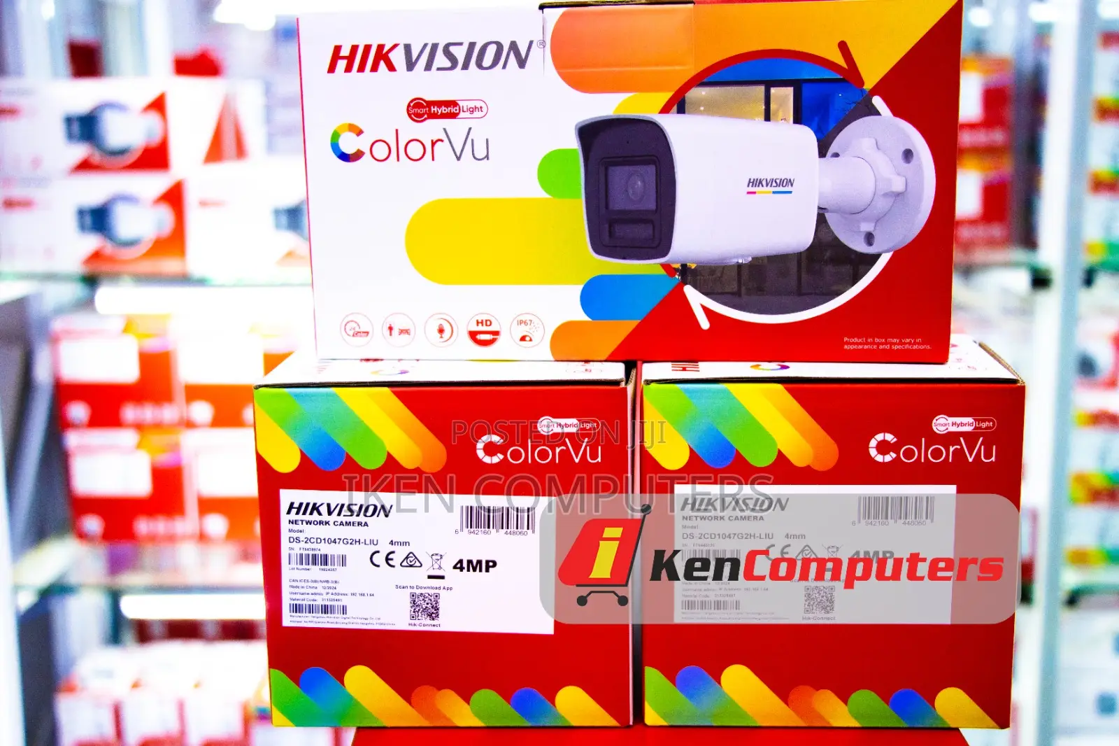 Hikvision 4mp Ip Smart Colorvu Bullet(Ds-2cd1047g2h-Liu)